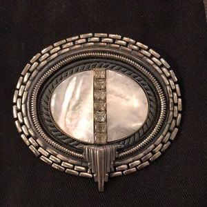 Jewelry.  Brooch by Ermani Bulatti. Vintage